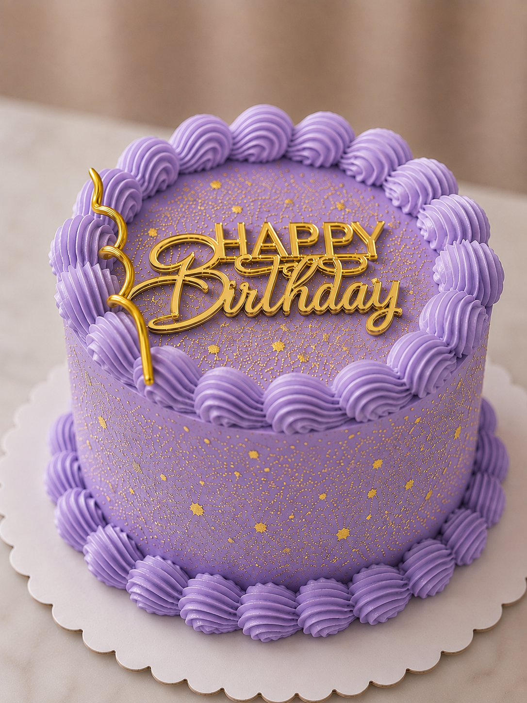 Lavanda Vintage Cake